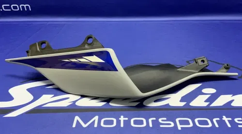 Yamaha Right Tail Fairing (Gray & Blue) YZF-R6 2017-2024 OEM BN6-W2172-50-P5