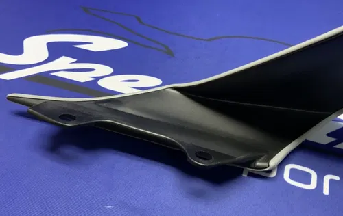 Yamaha Right Tail Fairing (Gray & Blue) YZF-R6 2017-2024 OEM BN6-W2172-50-P5