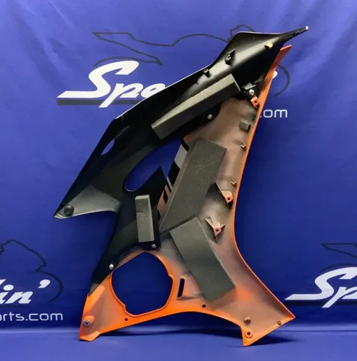 Yamaha Left Complete Fairing (Orange) YZF-R6 2017-2024 OEM BN6-W283U-B0-P4