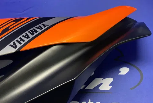Yamaha Left Complete Fairing (Orange) YZF-R6 2017-2024 OEM BN6-W283U-B0-P4