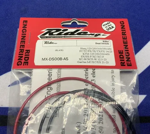 Ride Engineering Start/ Stop Switch KTM 450 SXF 2013-2024 MX-DS00B-AS