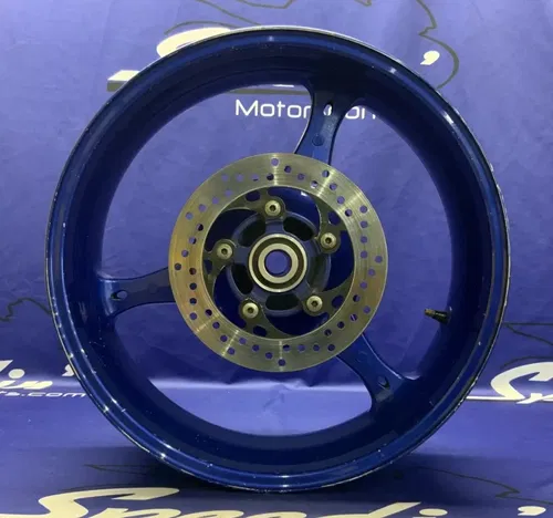 Suzuki Rear Wheel W/ Brake Rotor (Blue) GSXR 600/750 2006-07 OEM 64111-01H00-YLY