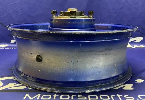 Suzuki Rear Wheel W/ Brake Rotor (Blue) GSXR 600/750 2006-07 OEM 64111-01H00-YLY