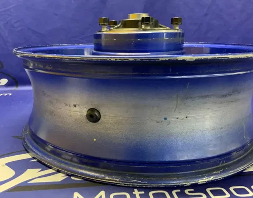 Suzuki Rear Wheel W/ Brake Rotor (Blue) GSXR 600/750 2006-07 OEM 64111-01H00-YLY