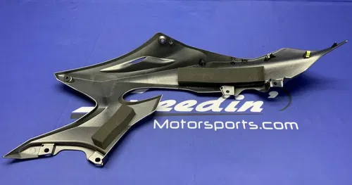 Yamaha Left Upper Fairing (Dark Gray) YZF-R6 2017-2024 OEM BN6-2117V-00-P4