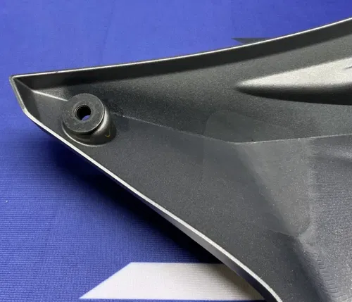 Yamaha Left Upper Fairing (Dark Gray) YZF-R6 2017-2024 OEM BN6-2117V-00-P4