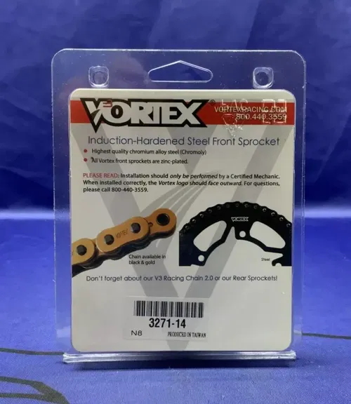 Vortex Racing Front Sprocket (Gray) 520-14T YZF-R6 2006-2020 3271-14