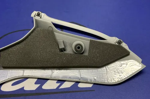 Yamaha Left Lower Fairing (Gray) YZF-R6 2017-2024 OEM BN6-28385-00-P4