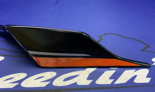 Yamaha Right Tail Fairing Black & Orange YZF-R6 2017-2024 OEM BN6-W2172-70-P1