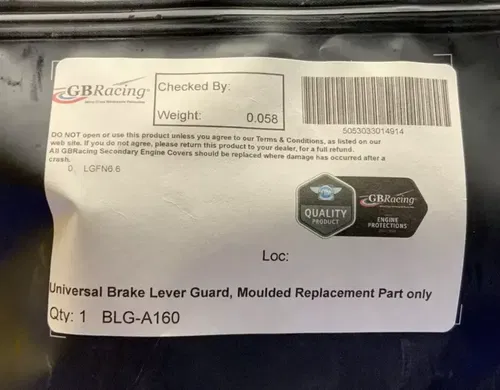 GB Racing Universal Brake Lever Guard Replacement BLG-A160
