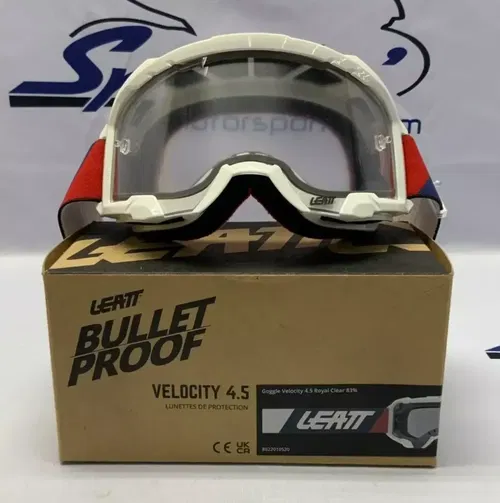 Leatt Goggle Velocity 4.5 Royal Clear 83% 8022010520