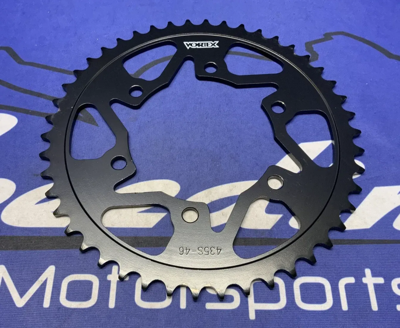 Vortex Racing Steel Rear Sprocket YZF-R3/6/7/9 MT-03/7/9/10 46 Teeth 435S-46