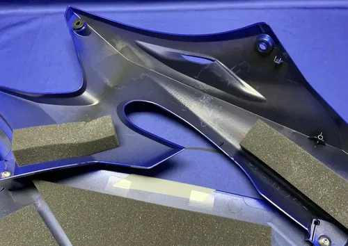 Yamaha Left Complete Fairing (Blue) YZF-R6 2017-2024 OEM BN6-W283U-90-P0