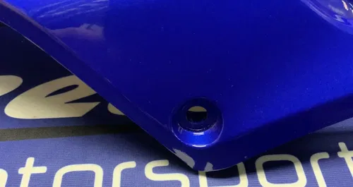 Yamaha Right Upper Fairing (Blue) YZF-R6 2017-2024 OEM BN6-2117W-00-P0