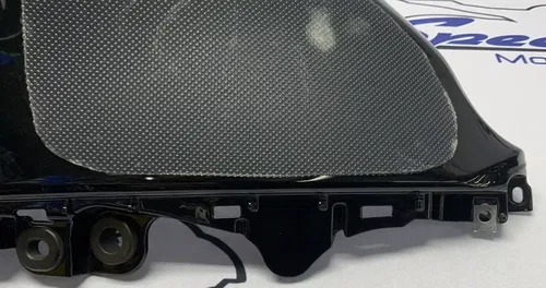 Yamaha Left & Right Fuel Tank Cover Black YZF-R7 2022-25 OEM BEB-24129-00-33