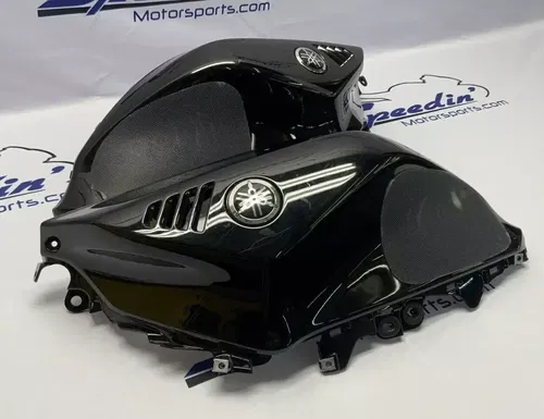 Yamaha Left & Right Fuel Tank Cover Black YZF-R7 2022-25 OEM BEB-24129-00-33