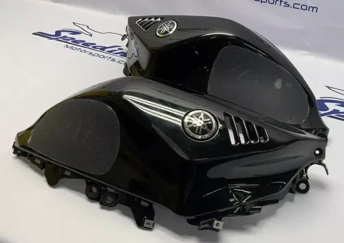 Yamaha Left & Right Fuel Tank Cover Black YZF-R7 2022-25 OEM BEB-24129-00-33