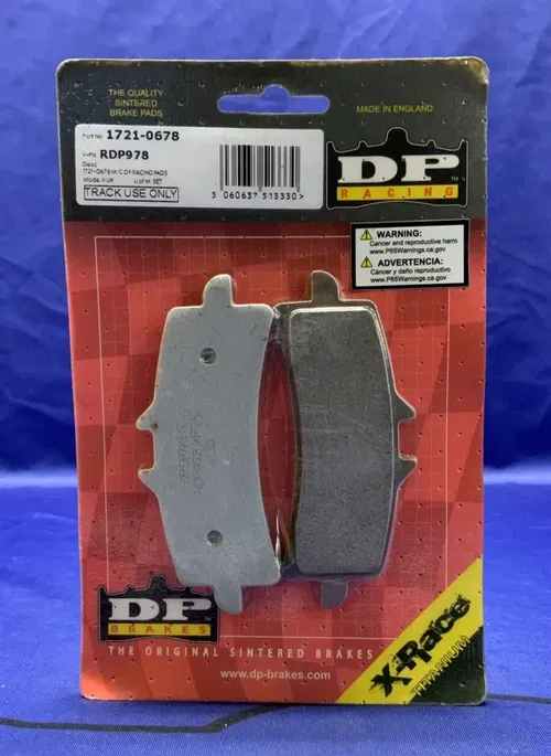 DP Racing RDP X-Race Sintered Front Brake Pads GSXR 1000 2017-2022 1721-0678