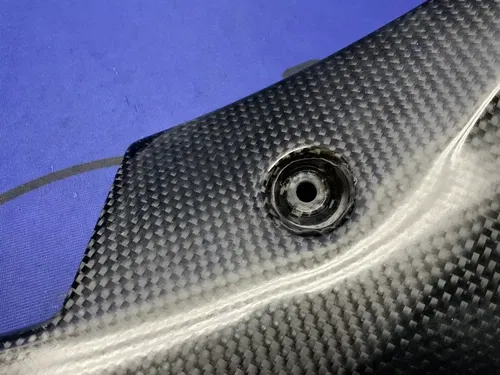 Carbonin Left & Right Frame Cover GSXR 1000/R 2017-2025 OEM CS12300