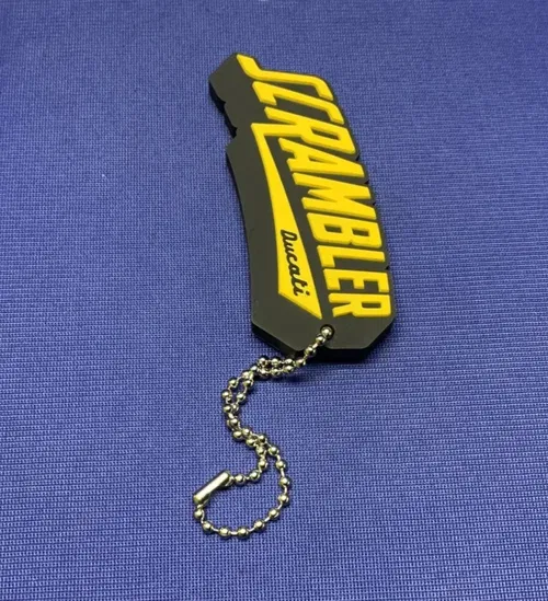 Ducati Scrambler PVC Key Chain OEM 987691880