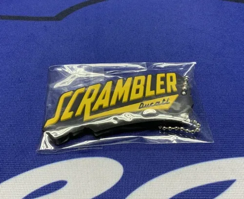 Ducati Scrambler PVC Key Chain OEM 987691880