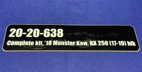 D'COR Visuals Monster Kawasaki Complete Graphic Kit KX250F 2017-2020 20-20-639