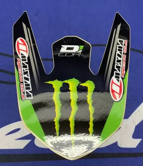 D'COR Visuals Monster Kawasaki Complete Graphic Kit KX250F 2017-2020 20-20-639