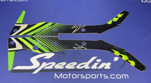 D'COR Visuals Monster Kawasaki Complete Graphic Kit KX250F 2017-2020 20-20-639