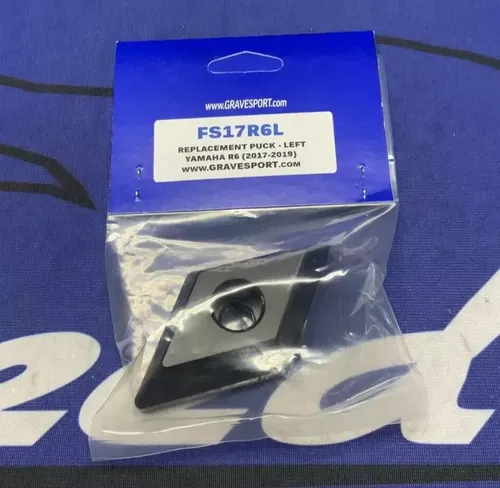 Graves Motorsport Replacement Diamond Left Slider Puck YZF-R6 2017-2024 FS17R6L