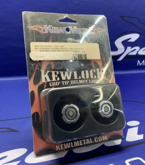 KewlMetal Grip End Helmet Lock Pair KUR-6248