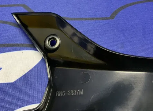 Yamaha Right Inner Console Panel Fairing YZF-R6 2017-2024 OEM BN6-2837M-00-00