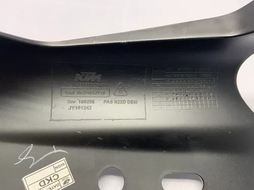 KTM Left & Right Cowling Black RC 390 2015-2021 OEM 9050800100033, 9050800200033
