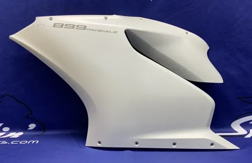 Ducati Upper Left Fairing (White) Panigale 899 2014, 2015 OEM 48015521AW