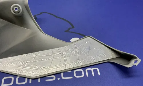 Yamaha Right Lower Fairing (Gray) YZF-R6 2017-2024 OEM BN6-28395-00-P4