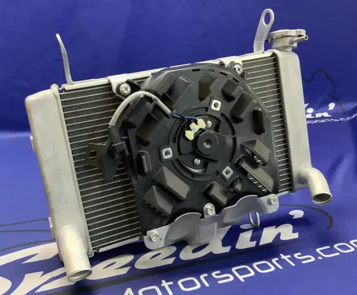 Suzuki Radiator Assembly (Gray) W/ Fan GSX-8R/S 2024-2025 OEM 17700-25L10
