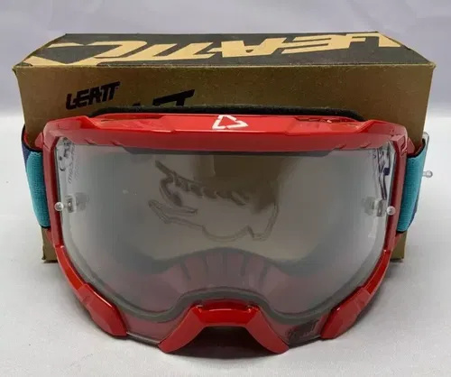 Leatt Goggle Velocity 4.5 Red Clear 83% 8022010510