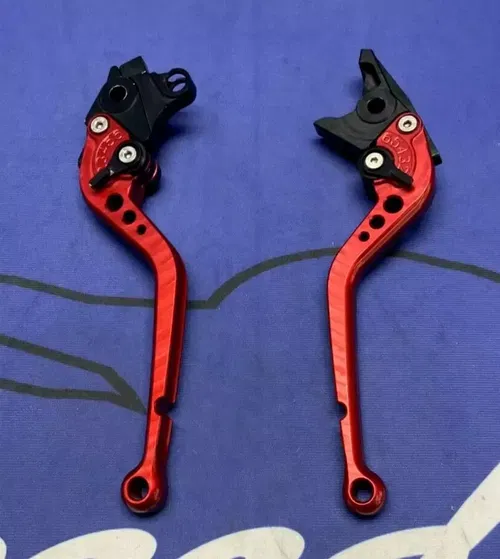 Pazzo Racing Clutch and Brake Lever Set (Red) Hayabusa 2008-2020 F-41, S-14