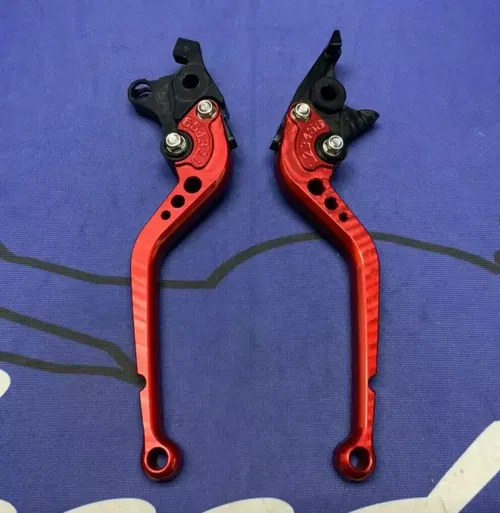 Pazzo Racing Clutch and Brake Lever Set (Red) Hayabusa 2008-2020 F-41, S-14
