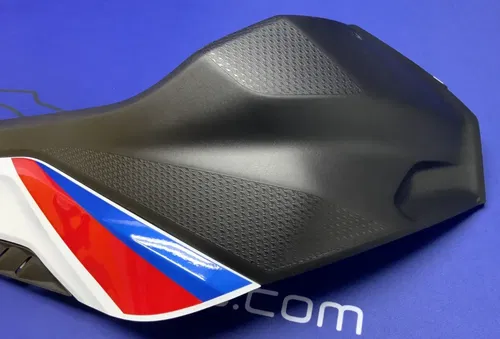 BMW Right Tank Fairing (Black & White) S1000RR 2020-2023 OEM 46638569772