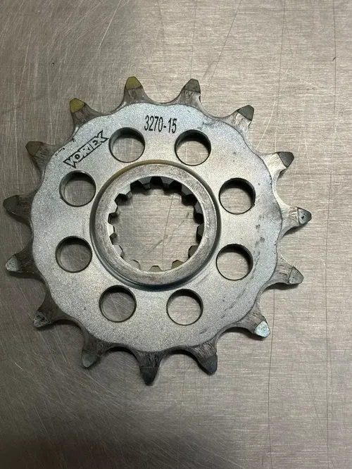 Vortex Racing Front Sprocket 15T 3270-15 Kawasaki/Suzuki/Yamaha/Triumph
