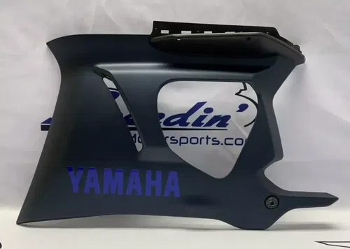 Yamaha Left Lwr Fairing W/ Cover Panel (Blue) YZF-R3 2022-24 OEM BS7-F8385-00-P9