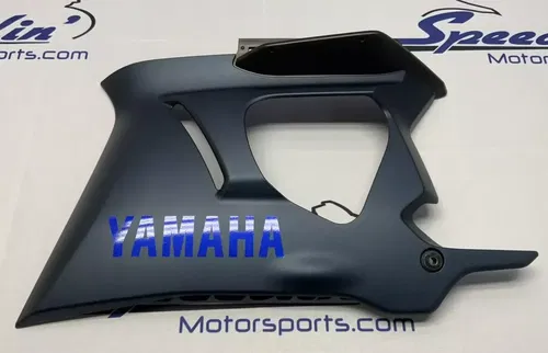 Yamaha Left Lwr Fairing W/ Cover Panel (Blue) YZF-R3 2022-24 OEM BS7-F8385-00-P9
