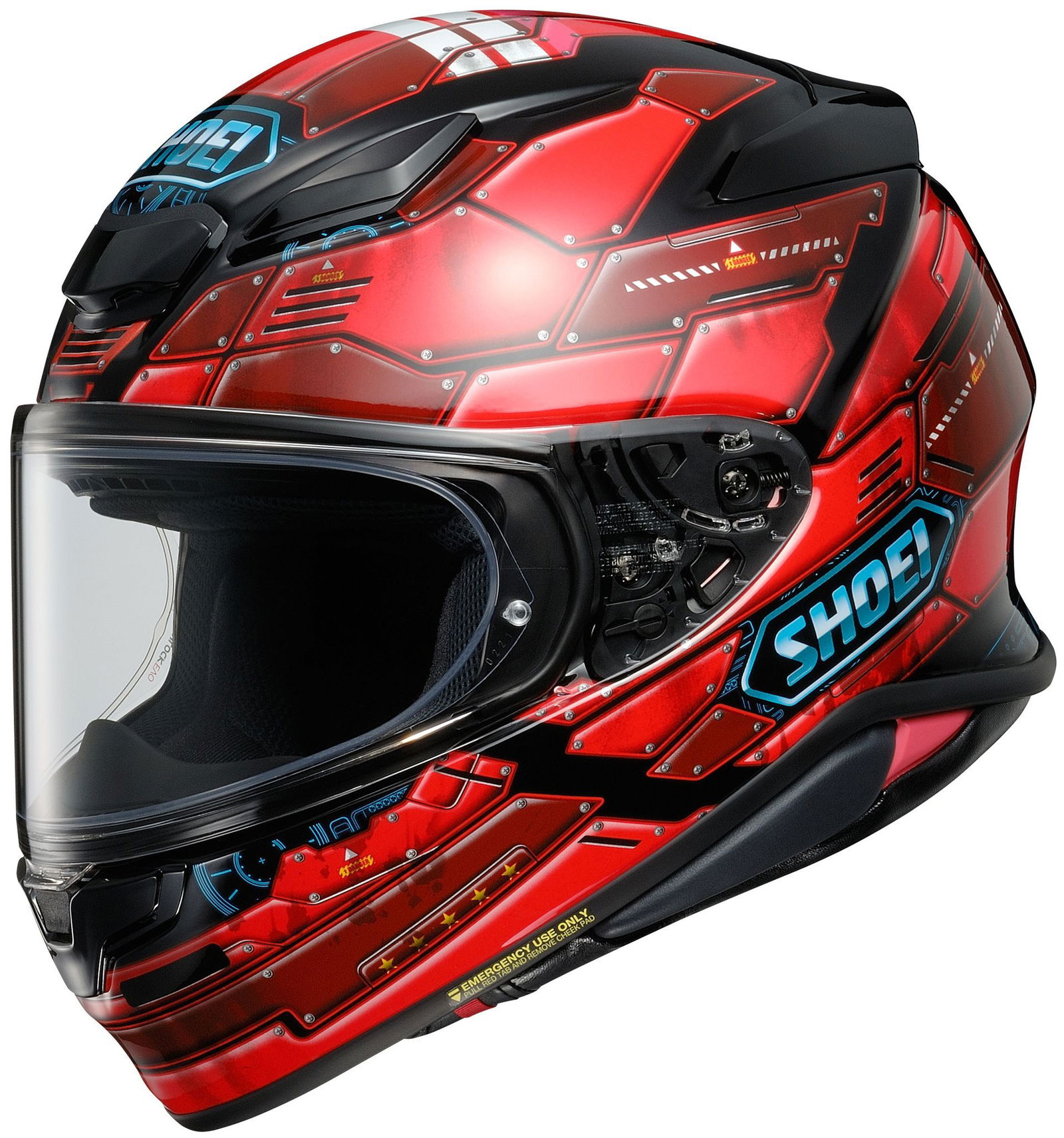 SHOEI RF-1400 FORTRESS TC-1 XLG
