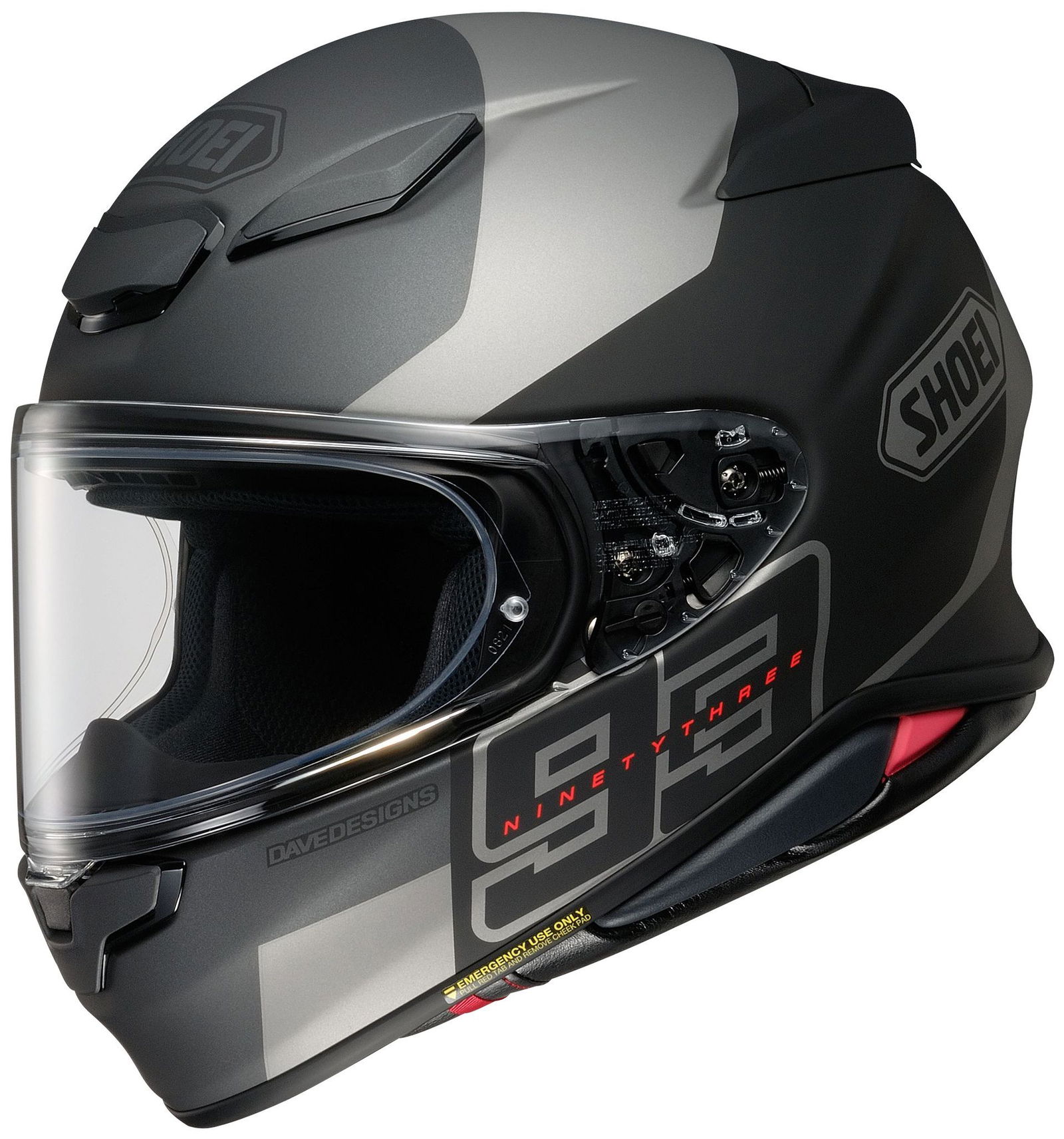 SHOEI RF-1400 MM93 RUSH TC-5 XXL