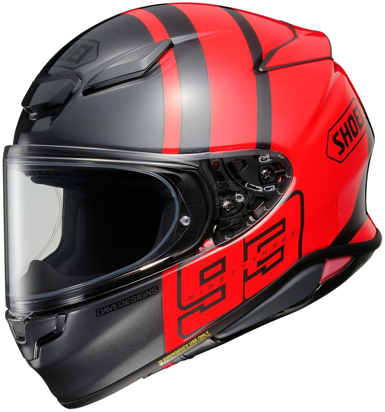 SHOEI RF-1400 MM93 TRACK TC-1 XXL