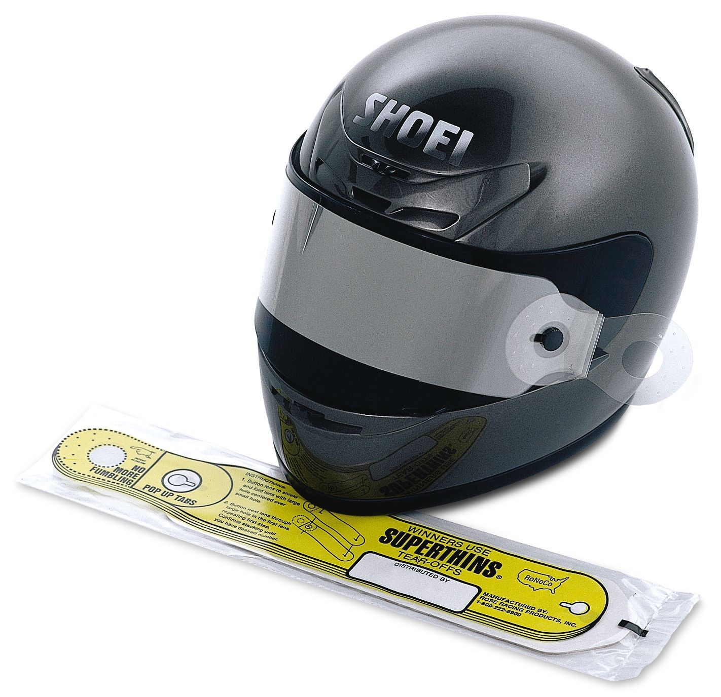 SHOEI CWF-1 ROAD RACE TEAR OFFS