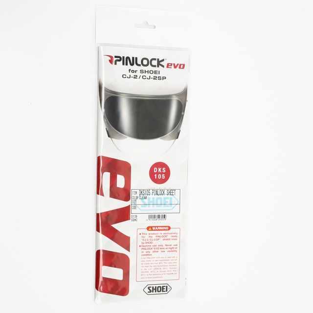 PINLOCK CJ-2/SP PINLOCK EVO LENS CLR