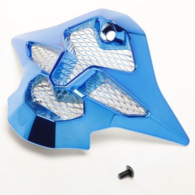 SHOEI VFX-W MOUTHPIECE CHROME ORNG