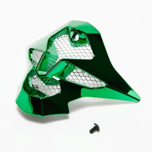 SHOEI VFX-W MOUTHPIECE CHROME ORNG