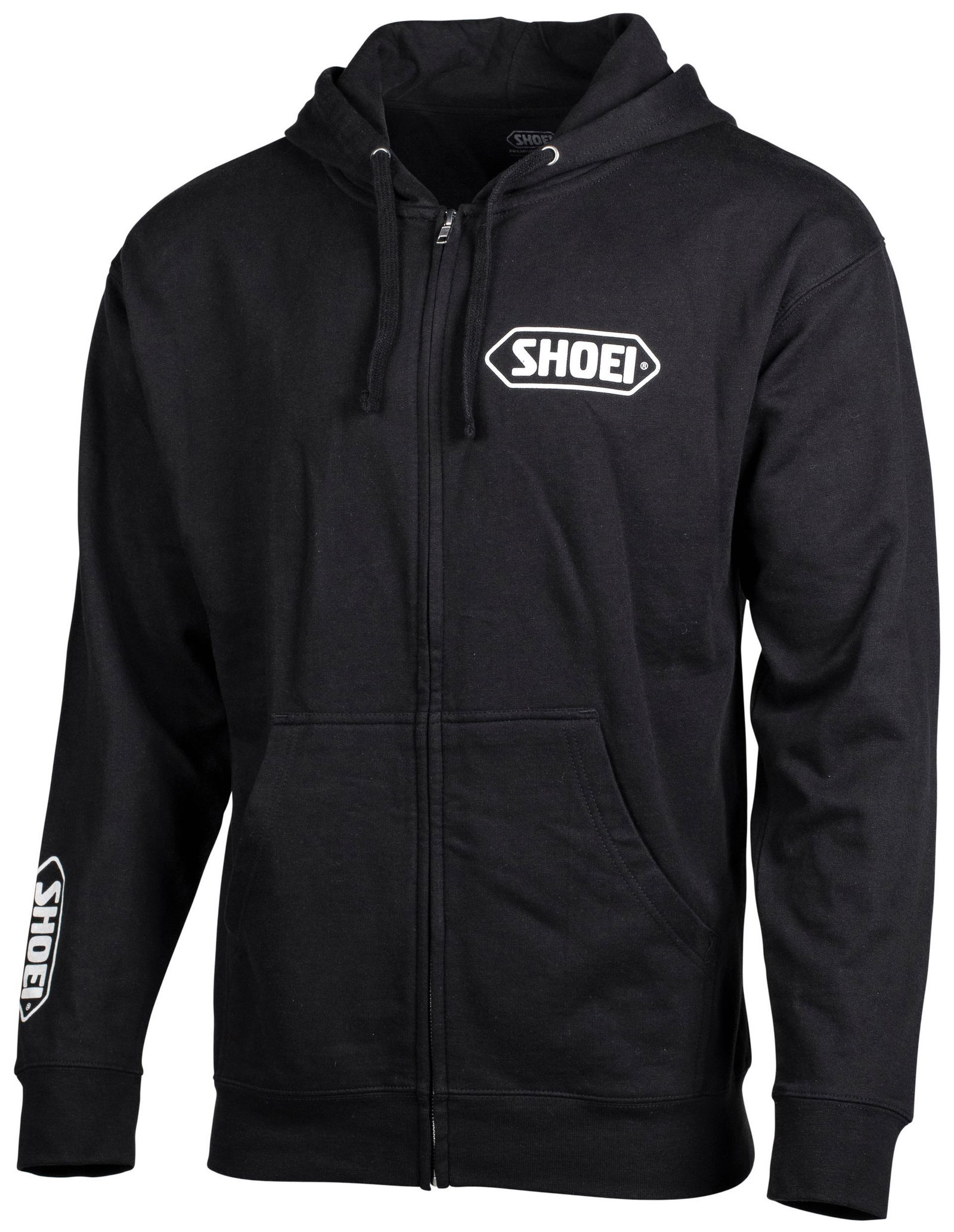 SHOEI SHOEI CORPLOGO ZIPUP BKWH LG